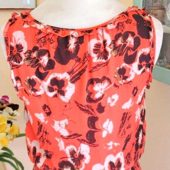 Max Studio Special Products Orange Dress - Picture 6 of 11